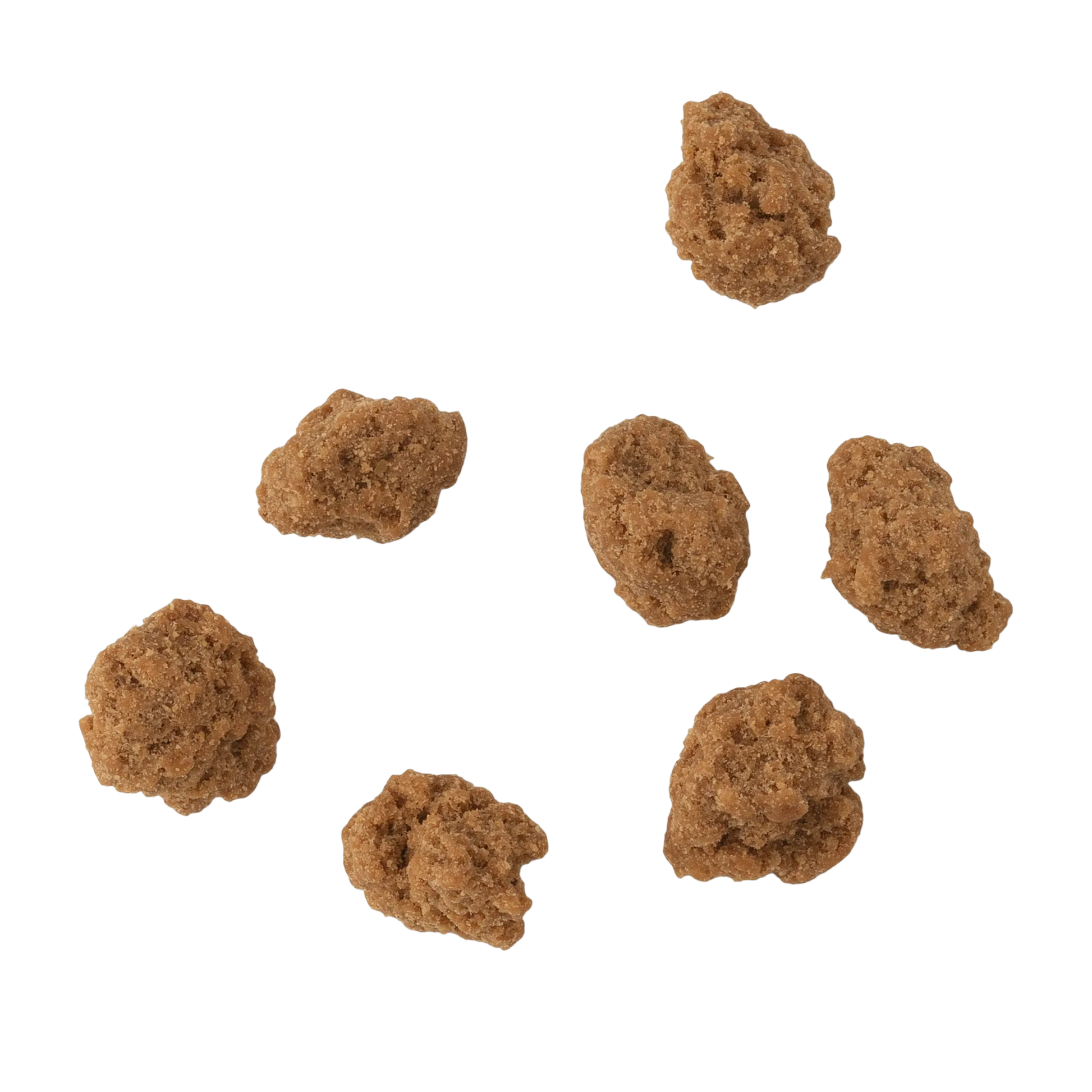Dehydrated chicken crumble for dogs and cats