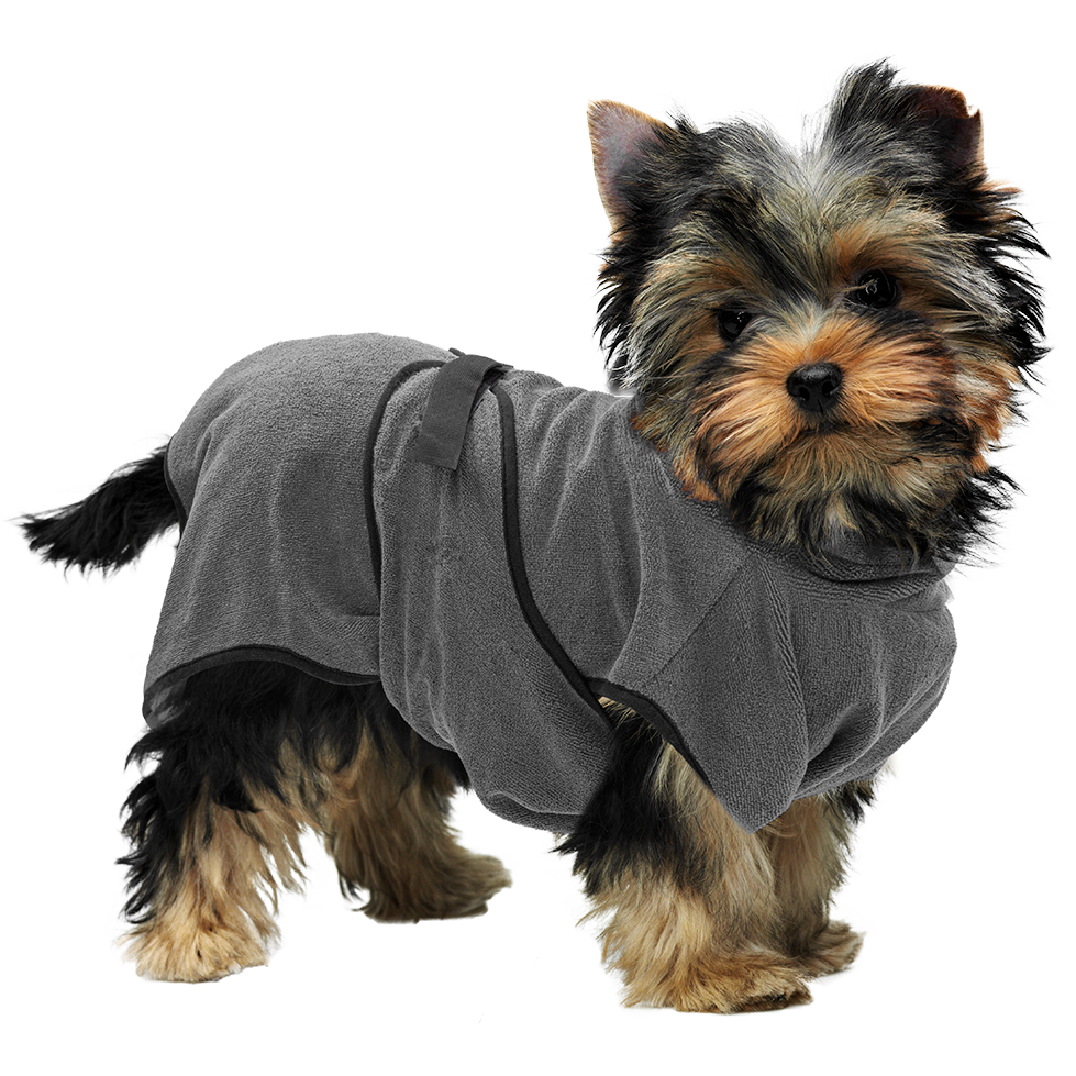 Peignoir de séchage microfibre ultra-absorbant