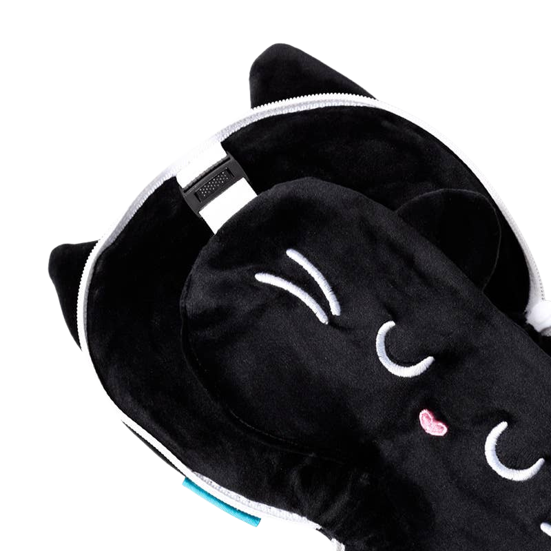 Coussin de voyage 2-en-1 chat Feline Fine