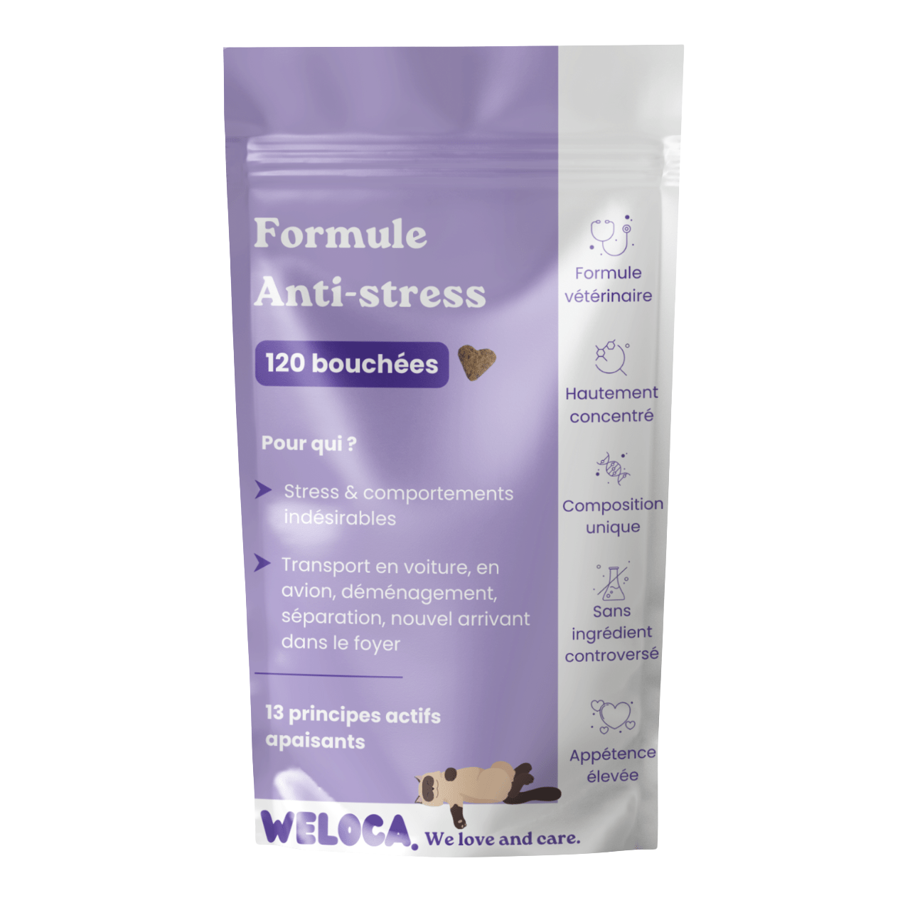 Bouchées moelleuses anti-stress – 120 pièces