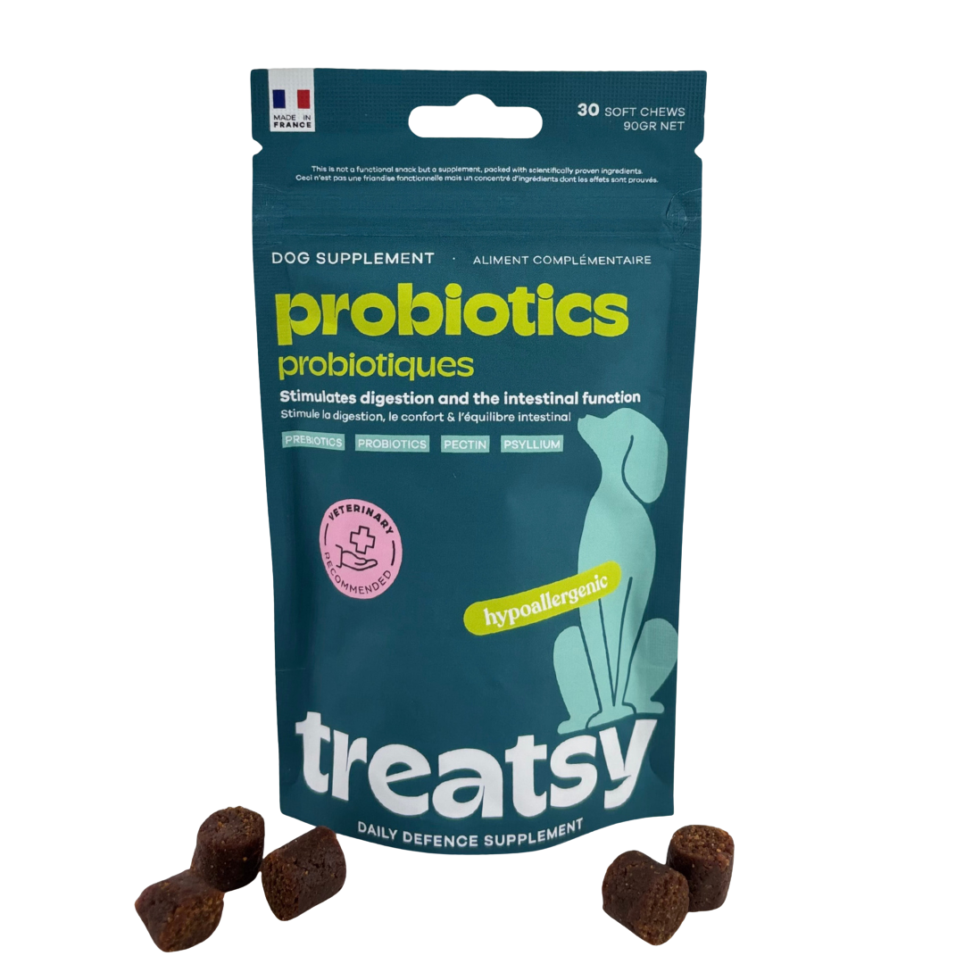 Bouchées moelleuses probiotiques – 30 pièces