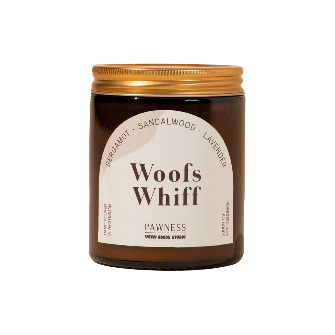 Bougie parfumée naturelle en cire de colza