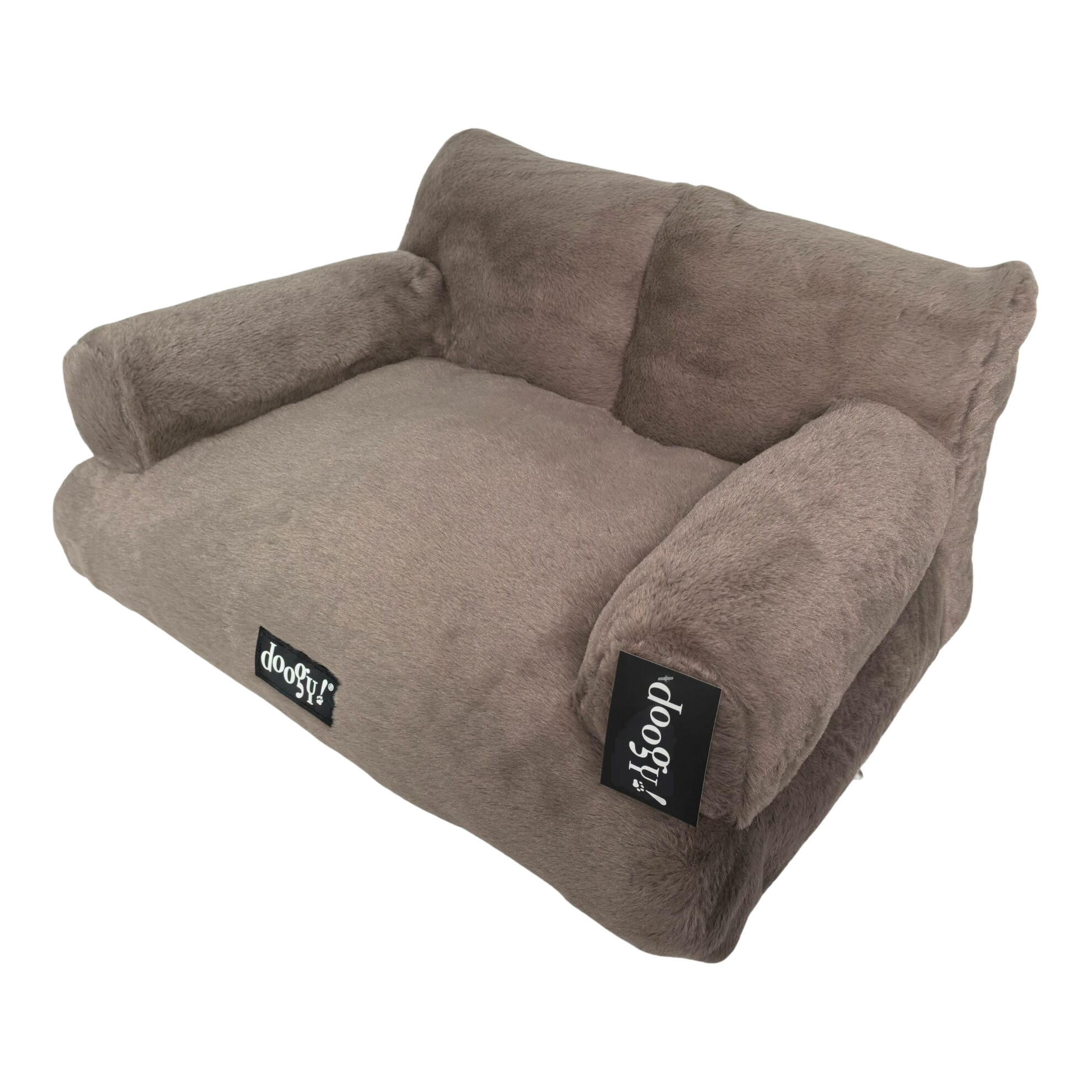 Fauteuil moelleux avec dossier et accoudoirs