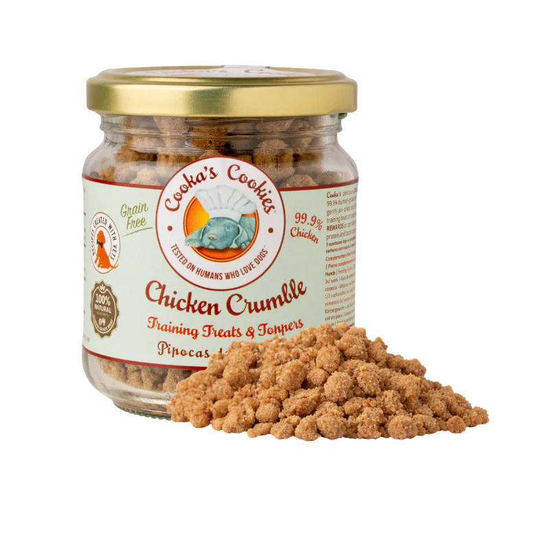 Crumble de poulet déshydraté pour chiens et chats