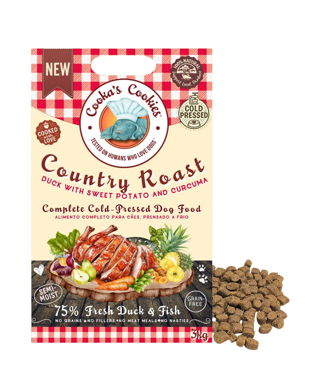 Croquettes Rôti Campagnard canard & poisson