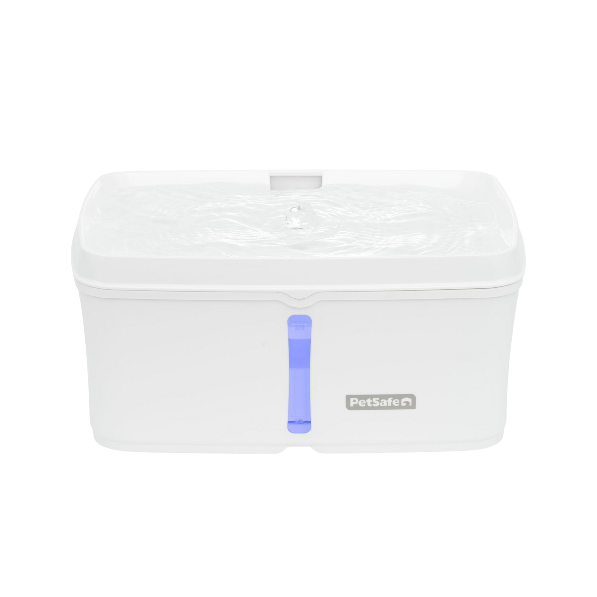 Viva silent water fountain with dual filtration