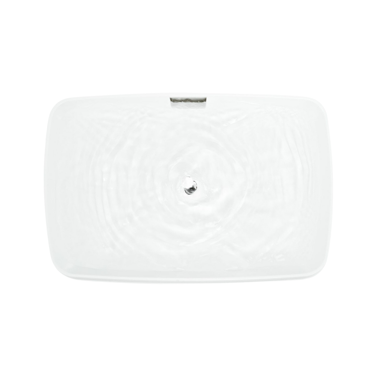 Viva silent water fountain with dual filtration