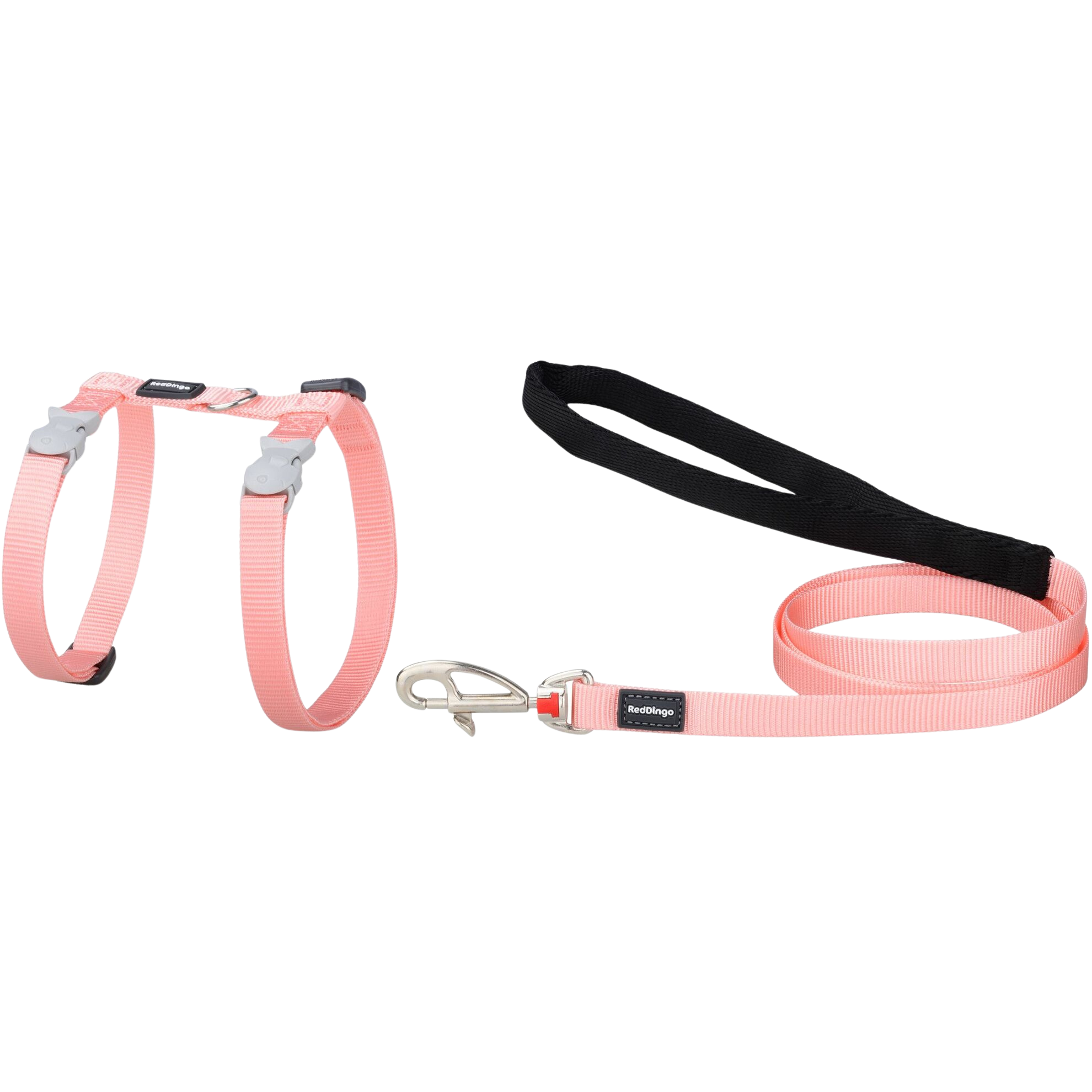 Pastel nylon harness and leash set