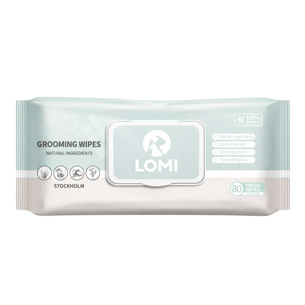 Lingettes de toilettage naturelles en bambou