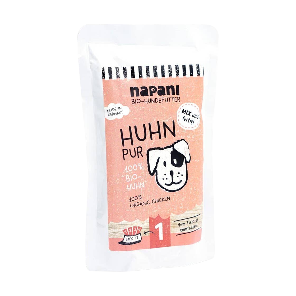 Pâté bio poulet monoprotéine