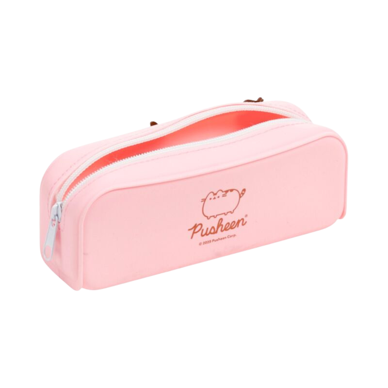 Pusheen Silicone Pencil Case with Stars and Hearts