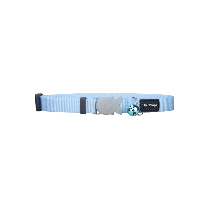 Pastel cat collar with safety clip