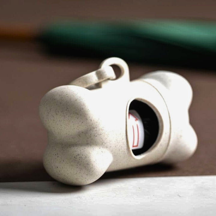 Distributeur sacs à déjections en fibres de bambou