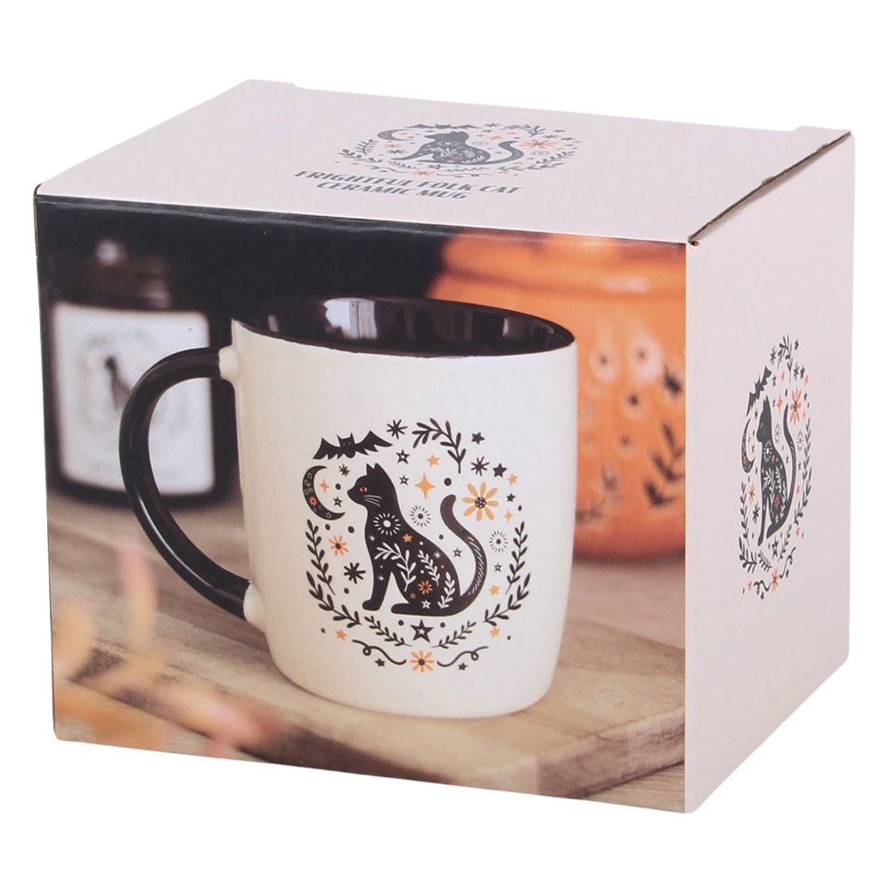 Mug en céramique Chat noir