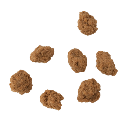 Dehydrated chicken crumble for dogs and cats