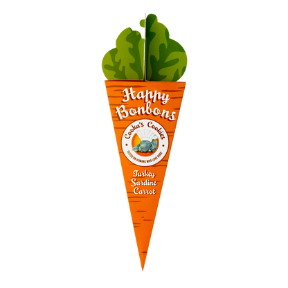 Friandises croquantes dinde et sardine