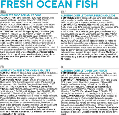 Croquettes semi-humides au poisson frais de la mer