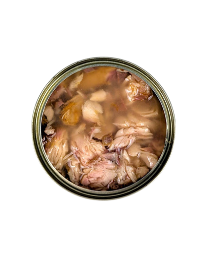 Topper de maquereau cuit