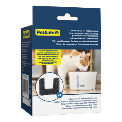 Lot de 2 filtres en mousse pour fontaine Petsafe Viva