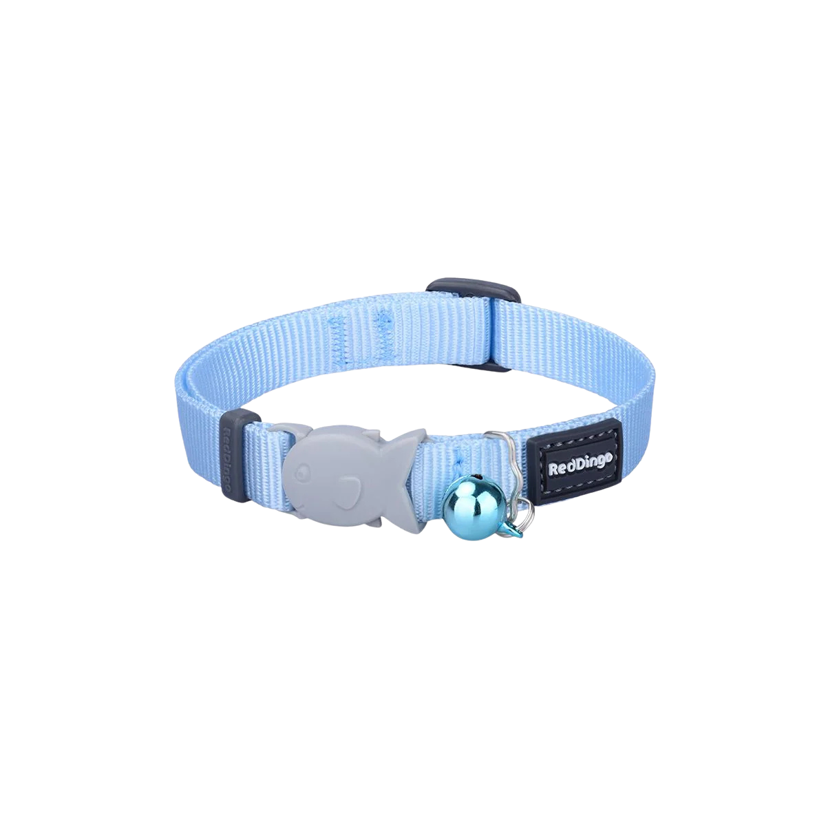 Collier en nylon pastel avec clip de sécurité