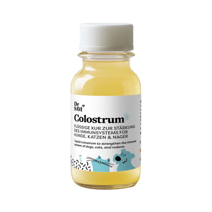 Colostrum liquide pour chiens et chats