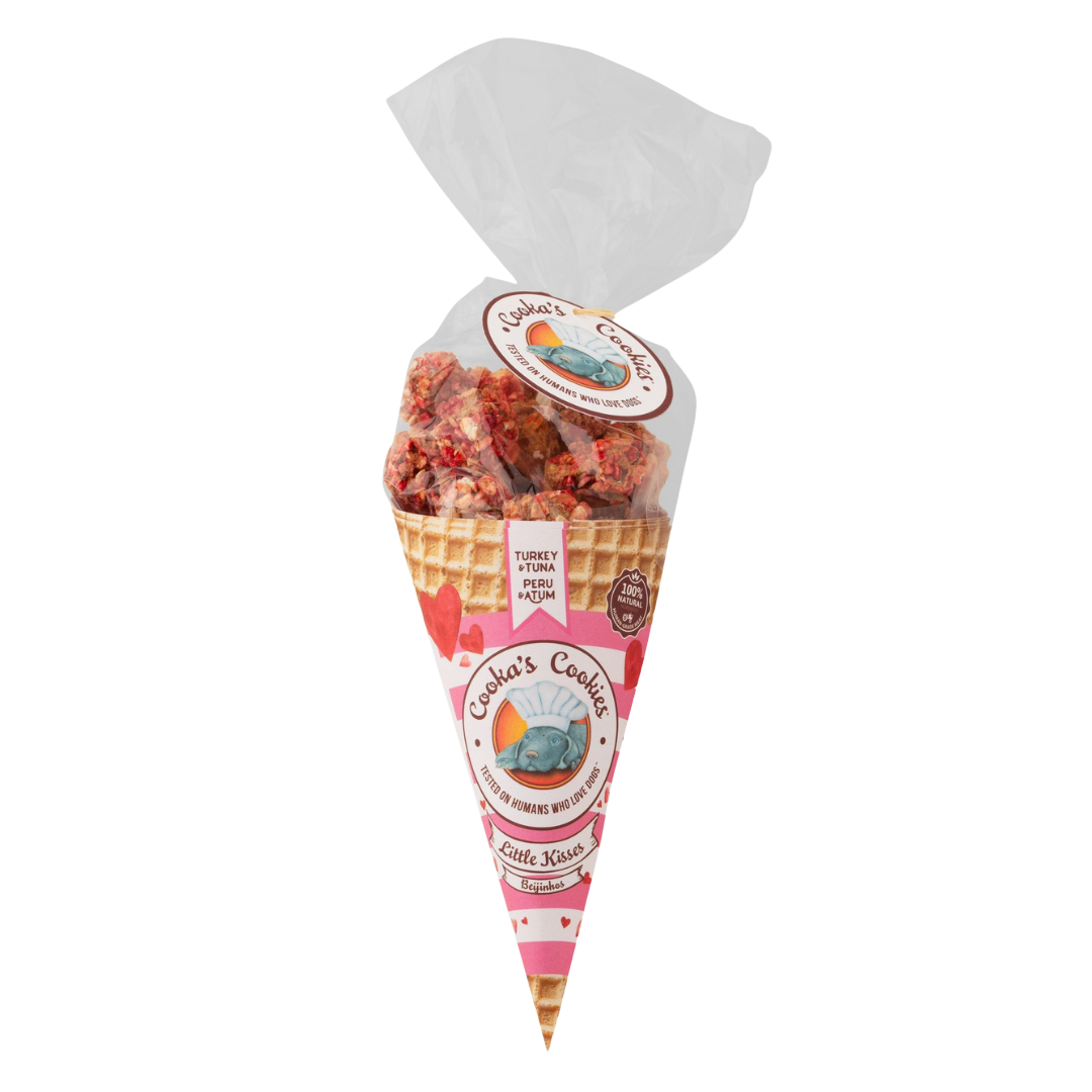 Cornet de friandises dinde et thon pour chiens