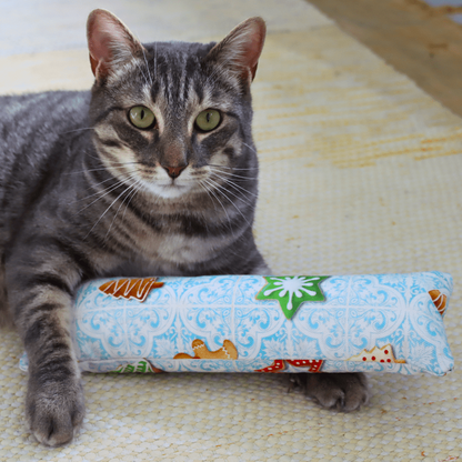 Catnip fabric cushion