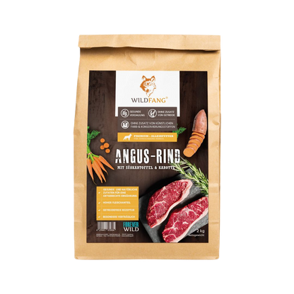Croquettes au bœuf Angus pour chiens adultes