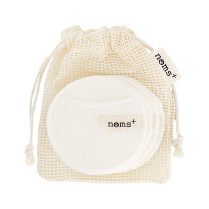 Reusable bamboo pads for eyes and ears