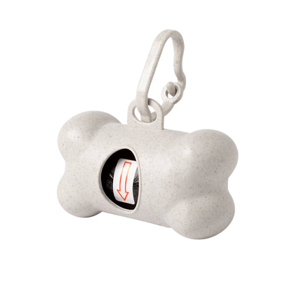 Distributeur sacs à déjections en fibres de bambou