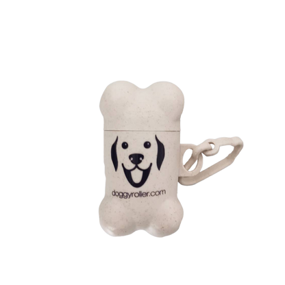 Distributeur sacs à déjections en fibres de bambou