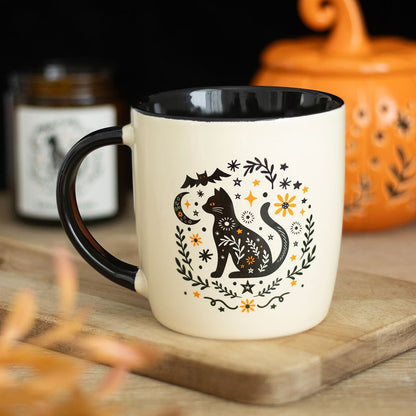 Mug en céramique Chat noir
