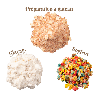 Coffret gâteau au krill à cuire pour chiens