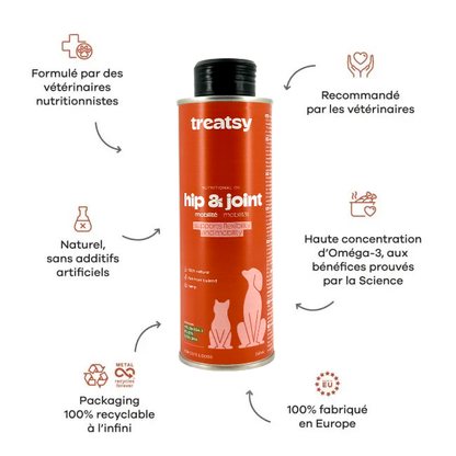 Nutritional oil for hips and joints