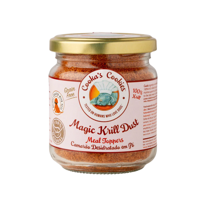 Poudre de krill pour chiens et chats