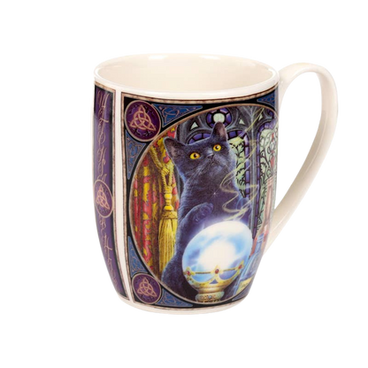 Mug en porcelaine chat apprenti sorcier
