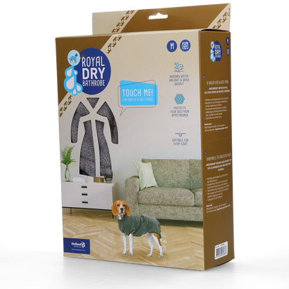 Ultra-absorbent microfiber drying robe