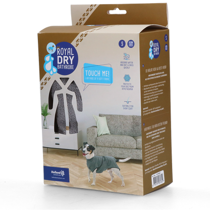 Ultra-absorbent microfiber drying robe