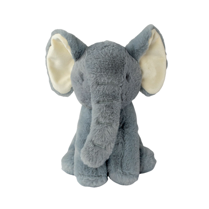 Recycled fabric elephant plush for dogs