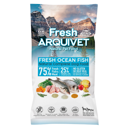 Croquettes semi-humides au poisson frais de la mer