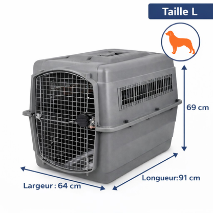 Caisse de transport Sky Kennel homologuée IATA