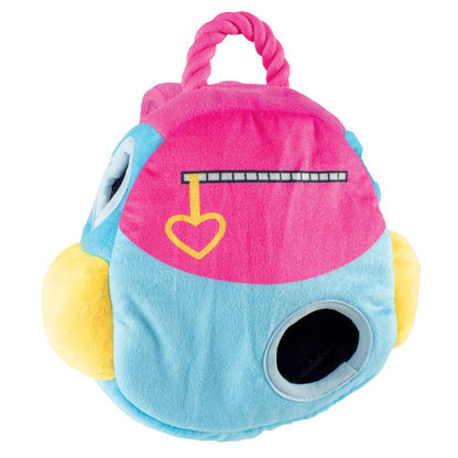 Dog backpack snuffle toy