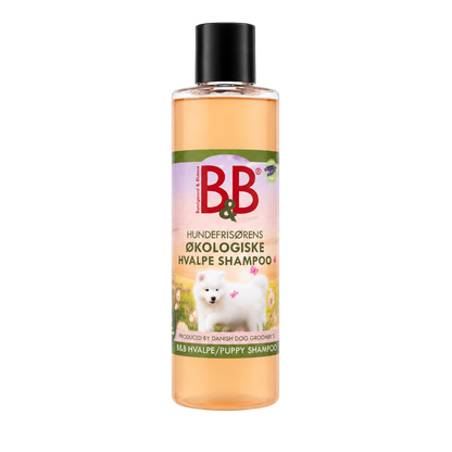 Organic shampoo for puppies