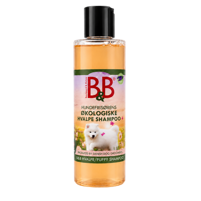 Organic shampoo for puppies