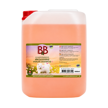 Organic shampoo for puppies