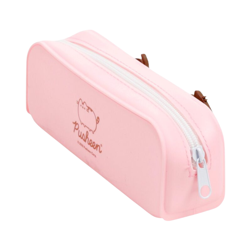 Pusheen Silicone Pencil Case with Stars and Hearts