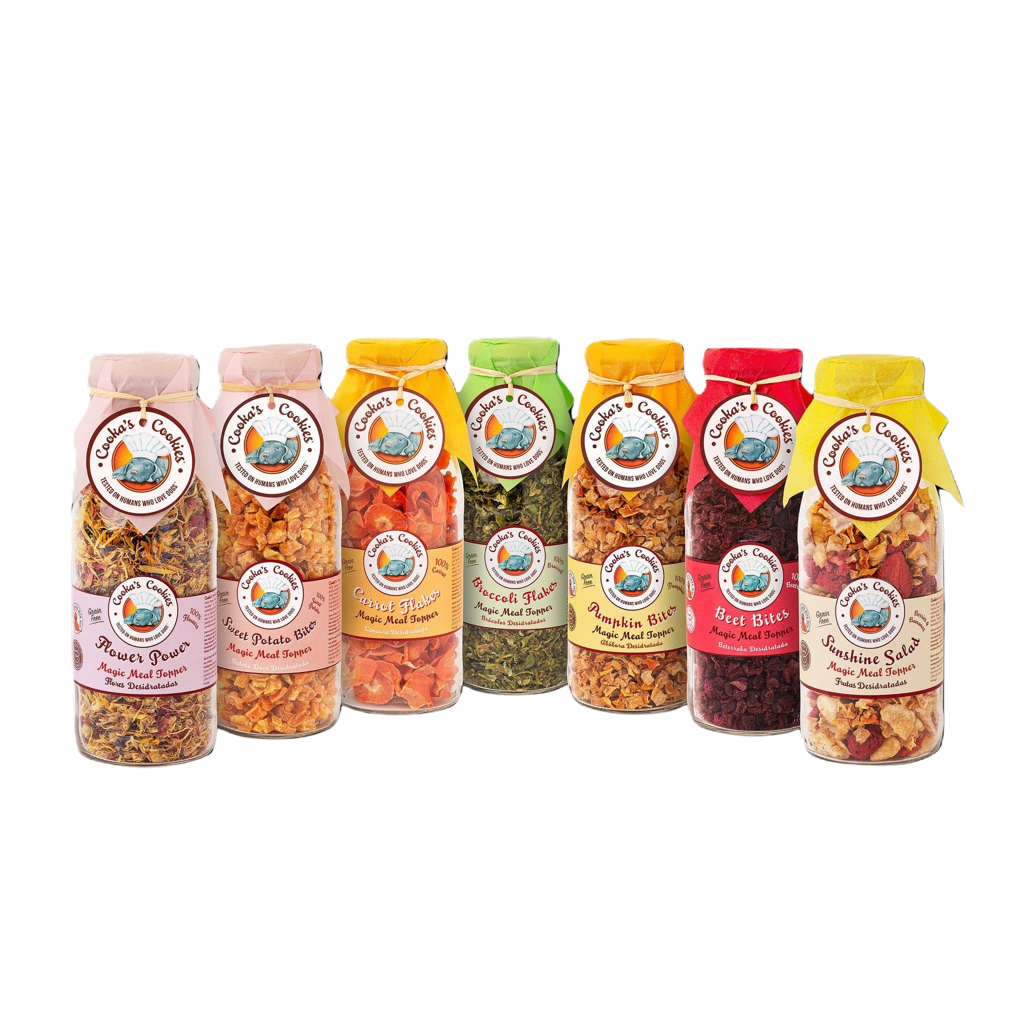 Flocons de citrouille séchés à l'air