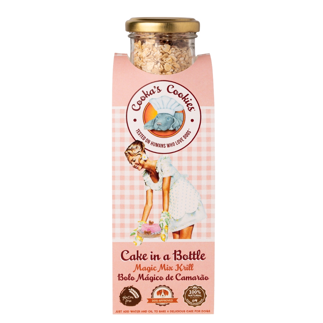 Bottled Cake - Krill Cake Mix for Dogs