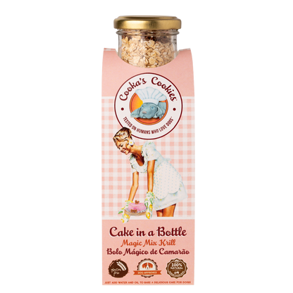 Bottled Cake - Krill Cake Mix for Dogs