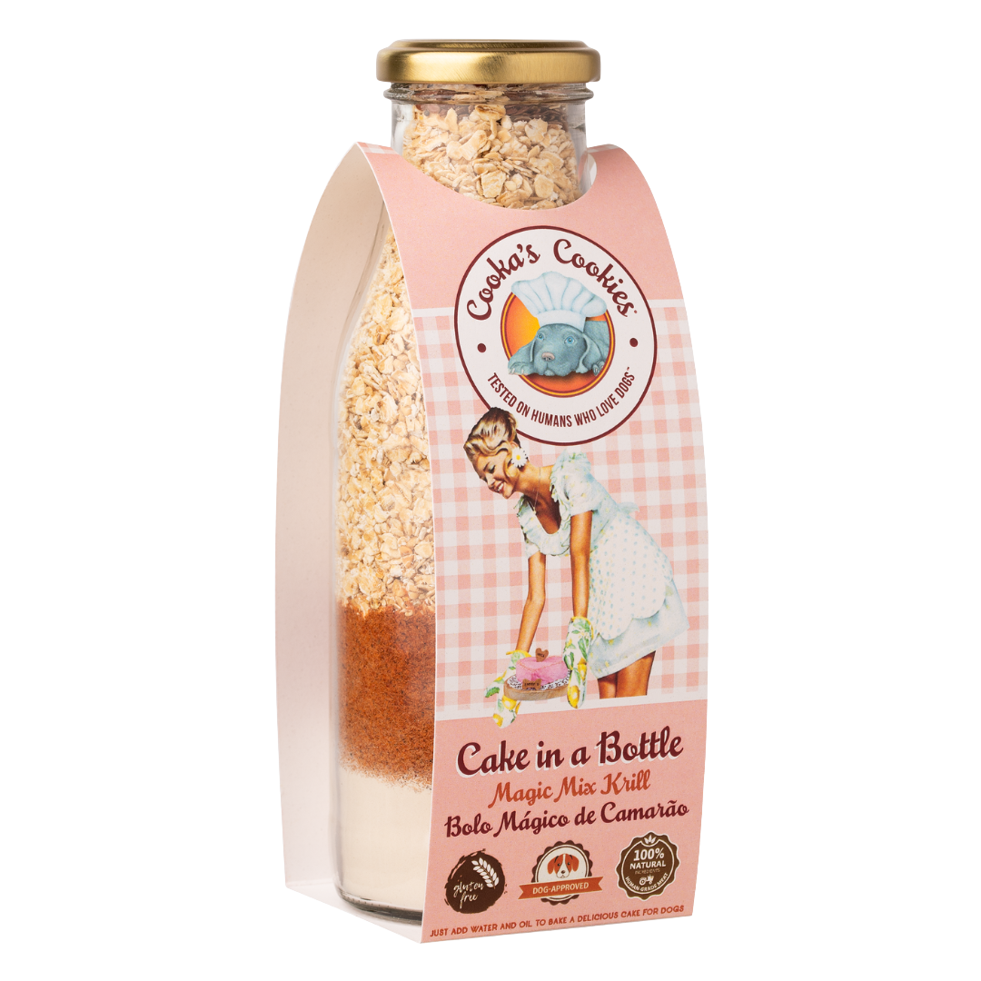 Bottled Cake - Krill Cake Mix for Dogs